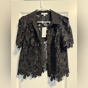Milly black blouse